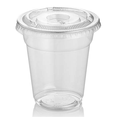 8 ounce plastic cups with lids